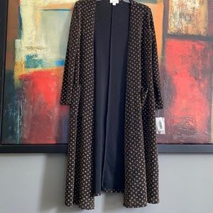 NWT Long Duster wrap, Size Small 🖤
